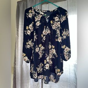 Women’s flower blouse